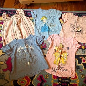 GAP Carter’s Girls' Short Sleeve Tees bundle lot summer short sleeve graphics 4